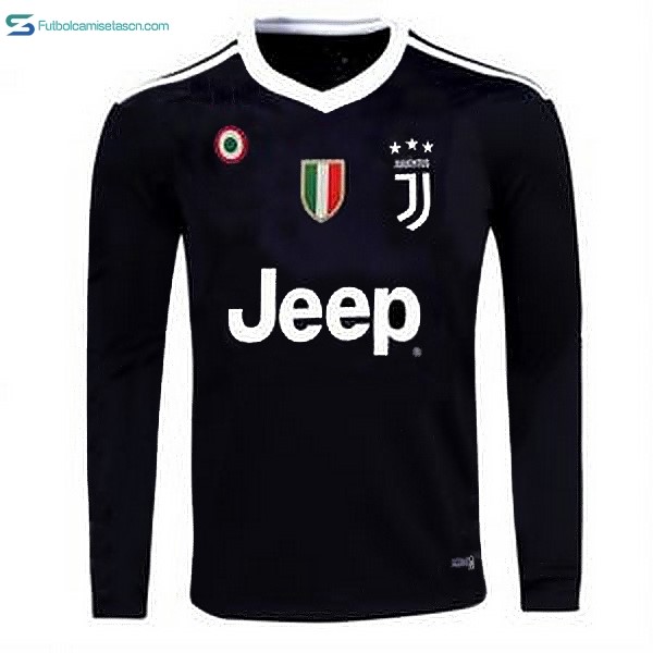 Camiseta Juventus ML Portero 2017/18 Negro